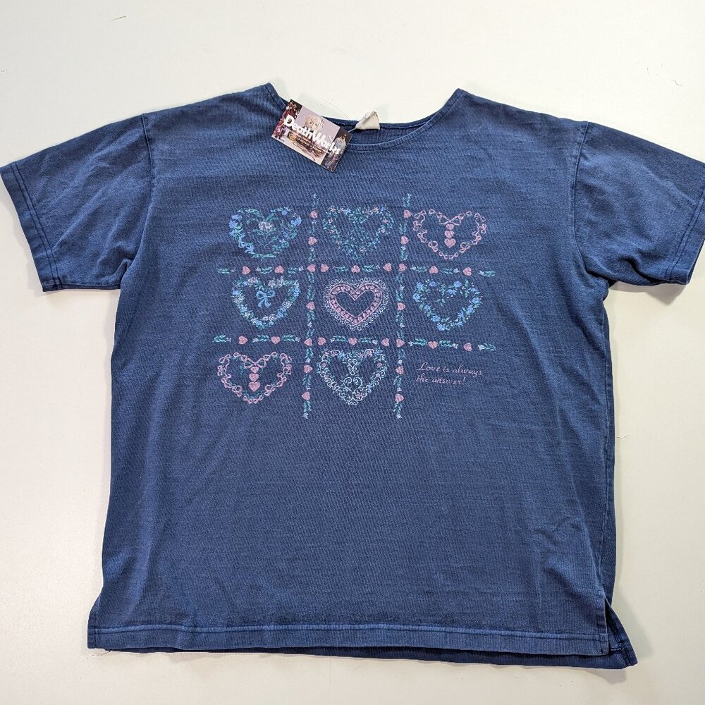 love is always the answer heart shape flowers tshirt